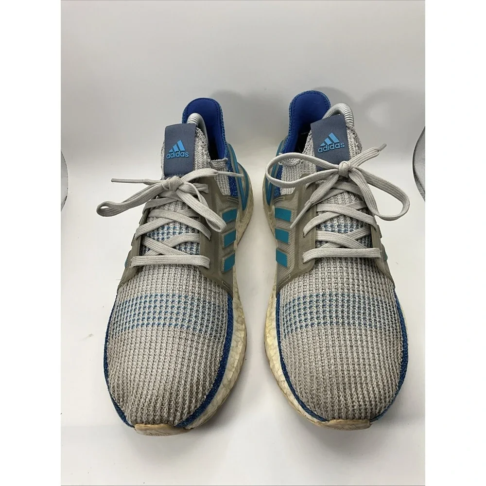 Adidas Ultra Boost Mens Shoes Blue Grey Size 9.5